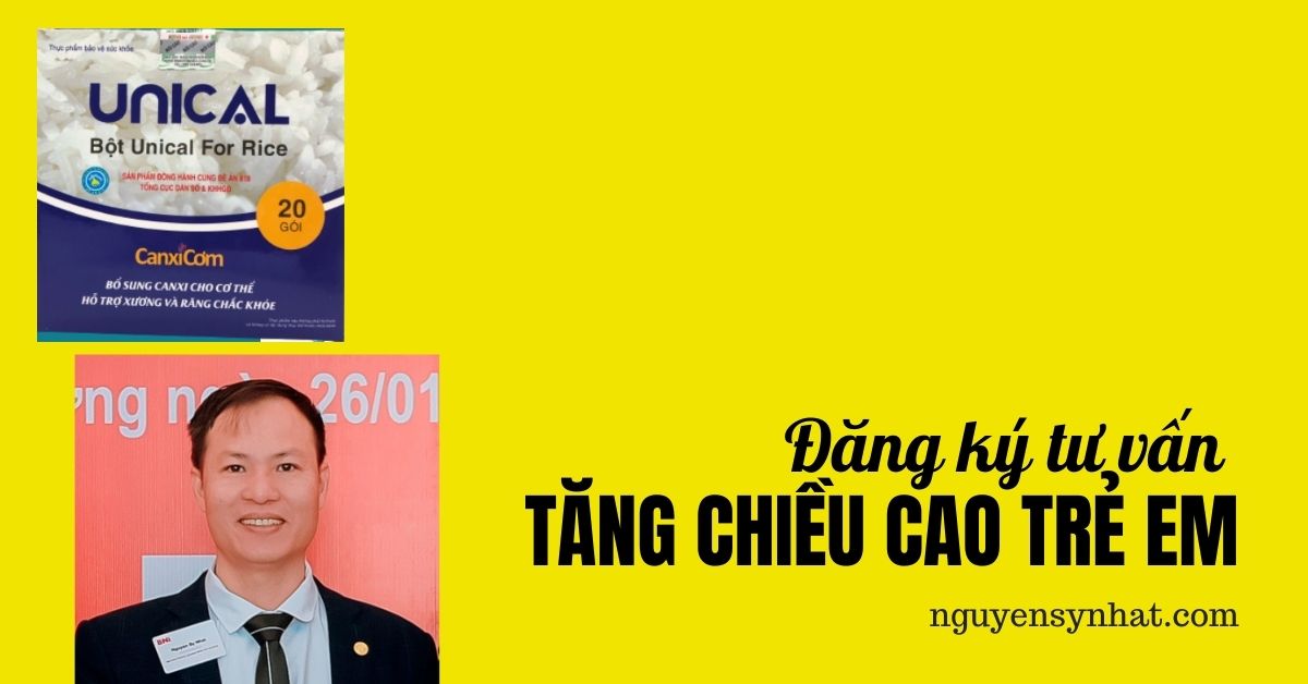 ĐĂNG KÝ TƯ VẤN TĂNG CHIỀU CAO CHO TRẺ EM